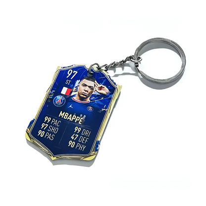 Football Score Card Keychain